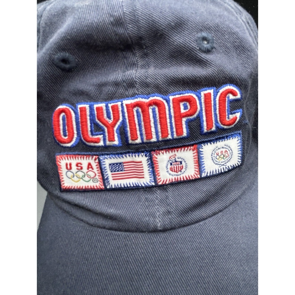 VINTAGE Team Olympic Official Licensee Tag From The US Olympic Committee Cap